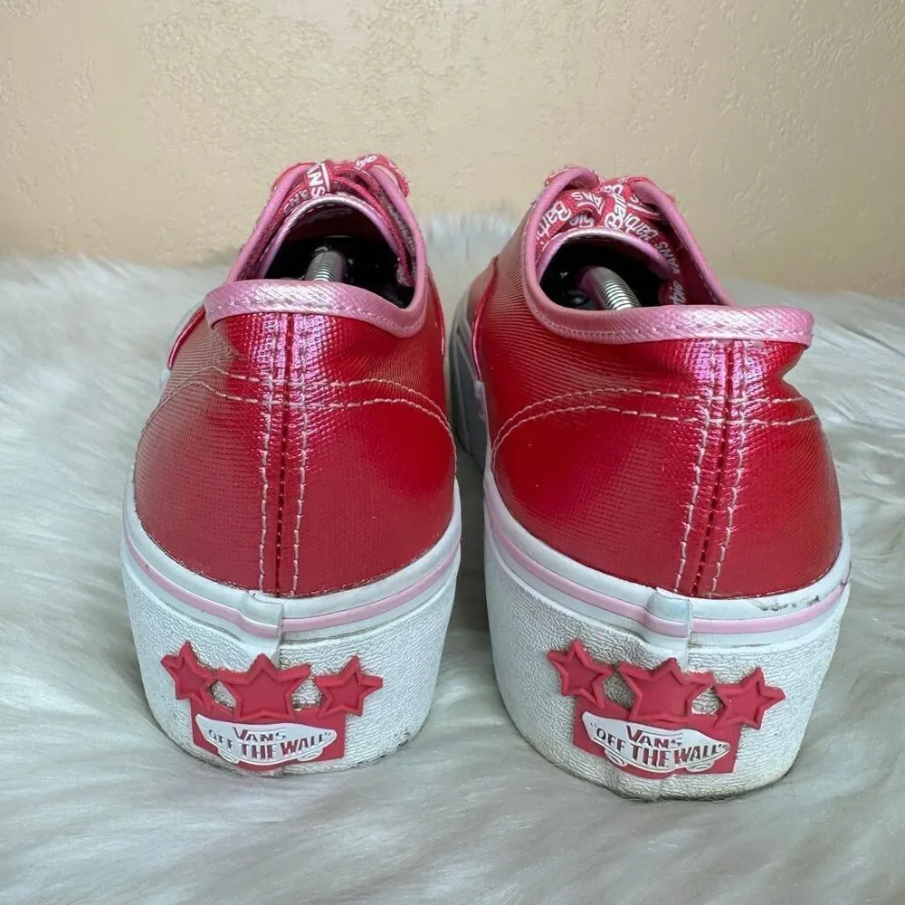 Vans X Barbie Stackform Sneaker Pink Women’s Size 9